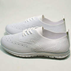 Модные женские кроссовки летние Small Swan NB-821 All White.