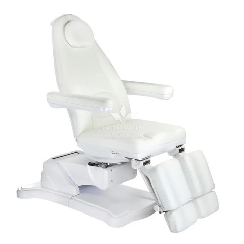 Кресло педикюрно-косметологическое Mazaro BR-6672А (5 моторов), white