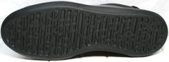 Черные кроссовки с черной подошвой мужские GS Design 5773 Black