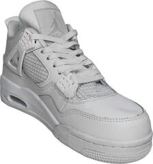 Мягкие кроссовки джордан мужские Nike Air Jordan Retro 4 All White.