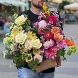 Photo of Flower basket «Color festival»