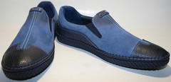 Модные туфли мужские летние Luciano Bellini
