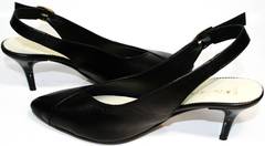 Летние женские туфли Kluchini 5190 Black.