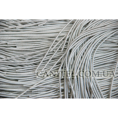 Канітель  фігурна "зигзаг" срібло 1,7 мм