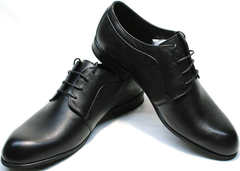 Модные мужские туфли классические Ikoc 060-1 ClassicBlack.