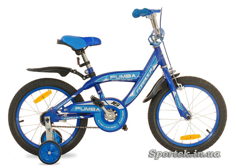 Синий детский велосипед Formula Pumba
