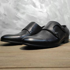 Кожаные туфли мужские классические Ikoc 2205-1 BLC.