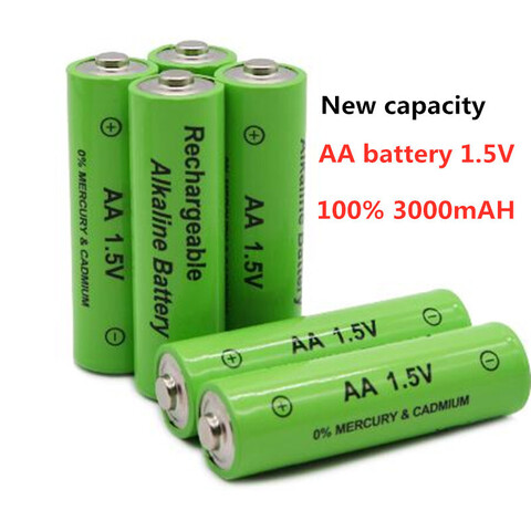 Акумулятори АА 1,5В Li-ion 3000 mWh Alkaline battery