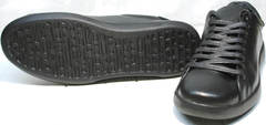 Стильные черные кроссовки мужские GS Design 5773 Black