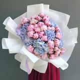 Photo of Bouquet of hydrangeas and peonies «Beloved»