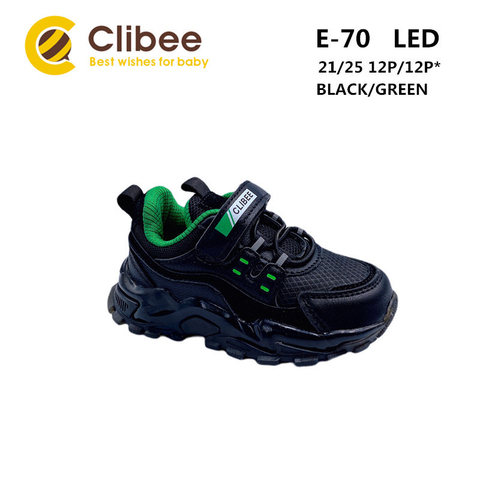 Clibee E-70 Black/Green 21-25 LED