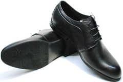 Хорошие мужские туфли на выпускной Ikoc 060-1 ClassicBlack.