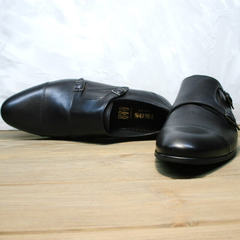 Классические мужские туфли монки Ikoc 2205-1 BLC.