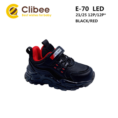 Clibee E-70 Black/Red 21-25 LED