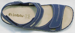 Синие сандали спортивные женские Inblu CB-1U Blue.
