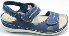 Молодежные сандали в спортивном стиле женские Inblu CB-1U Blue.