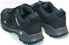Кожаные кроссовки адидас темно синие Adidas Terrex A968-FT R.