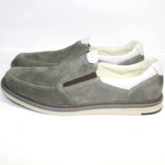Серые туфли мужские IKOC 3394-3 Gray.