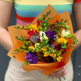 Photo of Bouquet of 21 freesias «Cheerful freesias»