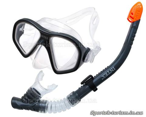 Набор маска и трубка для подводного плаванья Intex 55648