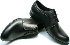 Мужские модельные туфли для жениха Ikoc 060-1 ClassicBlack.