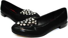Женские туфли на низком ходу Kluchini 5212 k 364 Black.