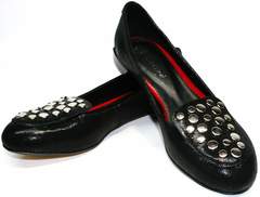 Удобные туфли на низком каблуке Kluchini 5212 k 364 Black.