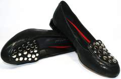 Стильные туфли на низком каблуке Kluchini 5212 k 364 Black.