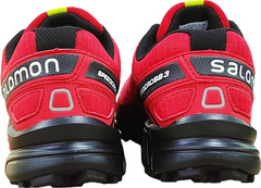 Трекинговые кроссовки Salomon Speedcross 3 A-2054 Red Black.