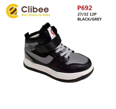 Clibee (зима) P692 Black/Grey 27-32