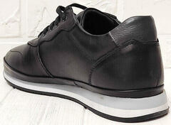 Модные кроссовки мужские осенние TKN Shoes 155 sl Black.