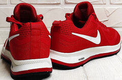 Стильные кроссовки nike мужские Nike Zoom Pegasus Red White.