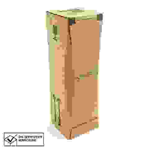 Поштова коробка для пляшки 0,75 л, 74x74x305 мм