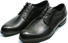Мужские кожаные туфли классические Ikoc 060-1 ClassicBlack.