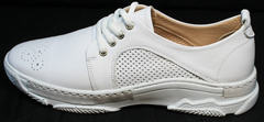 Туфли сникерсы женские Derem 18-104-04 All White