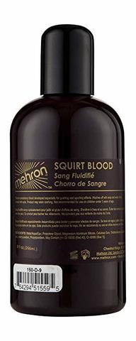 MEHRON Штучна кров для бризок Squirt Blood- Dark Venous 9 oz. (темна венозна), 266 мл