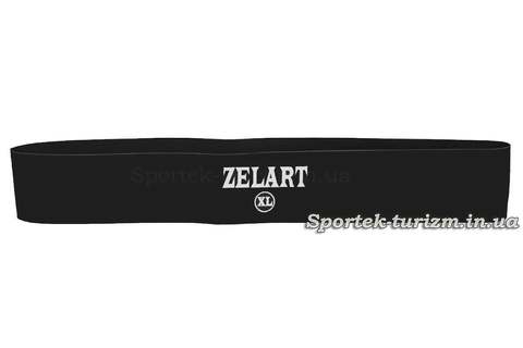 Резинки для фитнеса ZELART BANDS черная (XL - Жесткая)