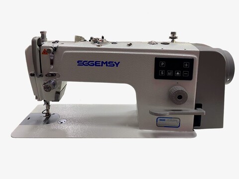 Одноголкова пряморядна швейна машина з обрізанням нитки GEMSY SG S2-E1-H | Soliy.com.ua