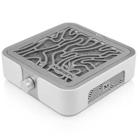 Вытяжка Musson X2 Silver с НЕРА-фильтром 72W для маникюра и педикюра
