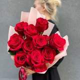 Photo of 15 velvet roses «Freedom»