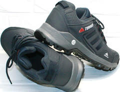 Модные кожаные кроссовки для повседневной носки Adidas Terrex A968-FT R.