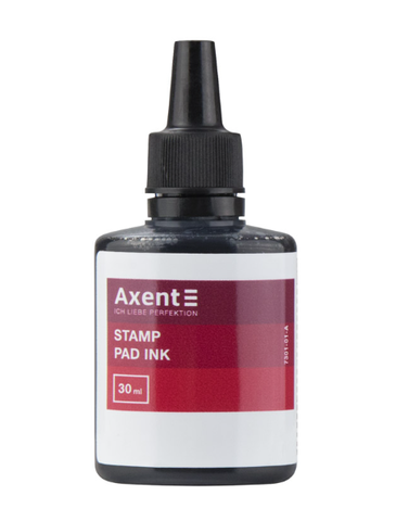 Штемпельная краска Axent 30 мл черная (7301-01-A)