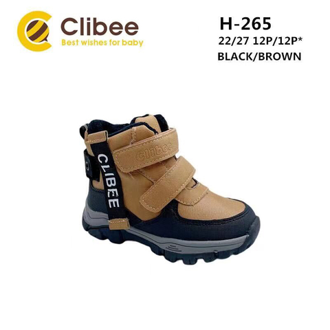 Clibee (зима) H265 Black/Brown 22-27