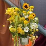 Photo of Flower bucket «Sweet Sun»