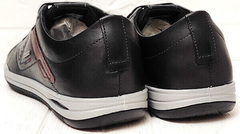 Термо кроссовки мужские кеды кожаные Pegada 118107-05 Black.