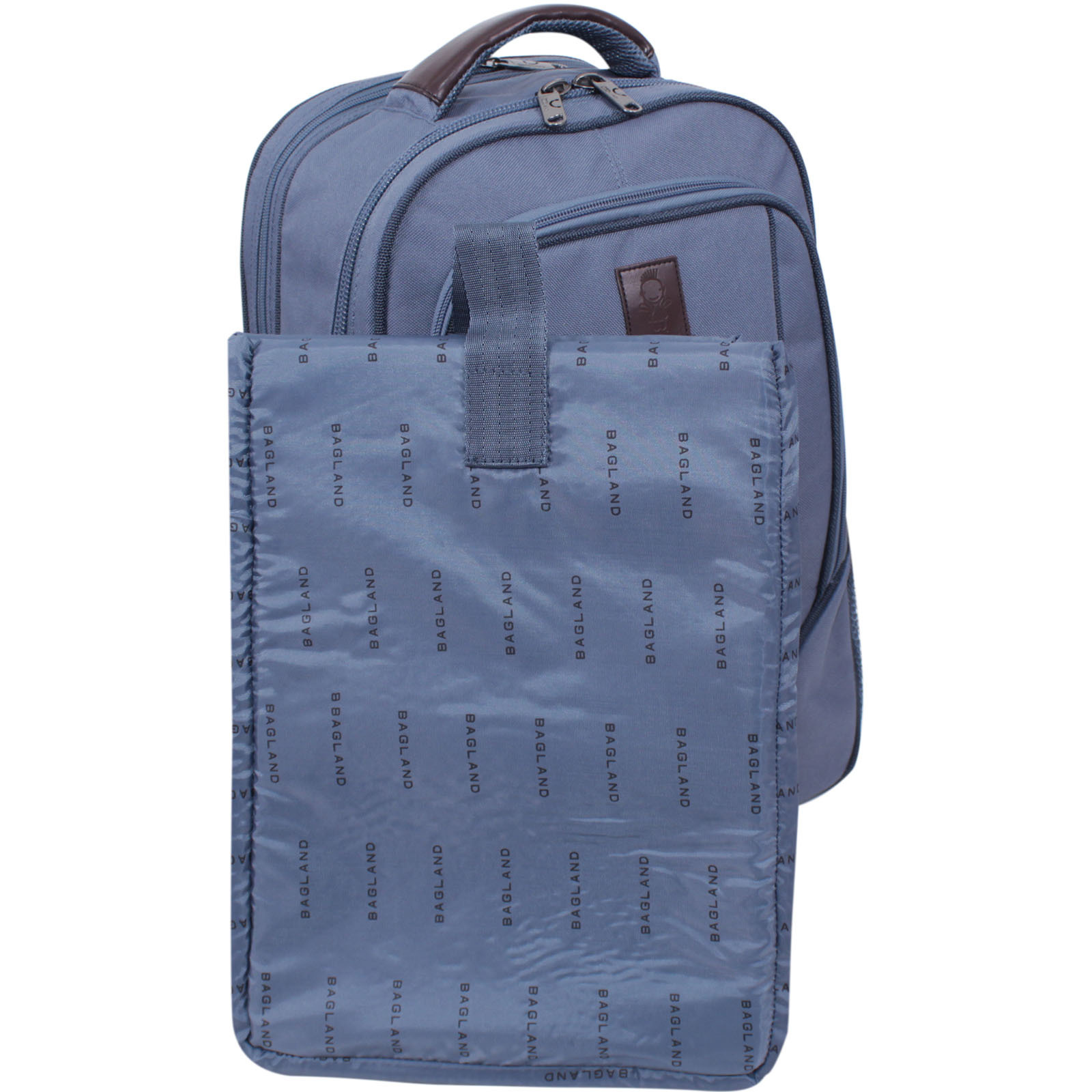 Рюкзак для ноутбука Bagland Рюкзак под ноутбук 537 21 л. Серый (0053766) фото 6