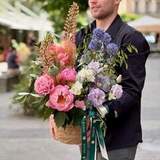 Photo of Bright summer composition with peonies «Mauritian Garden»