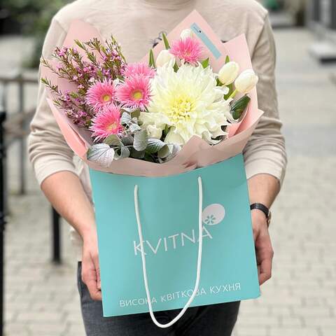 Photo of Bouquet «Pink fireworks»