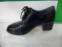 Женские туфли на каблуке Olteya 12403-dark blue