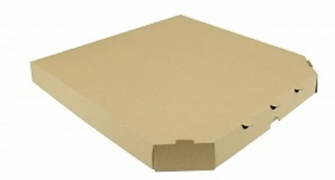 Коробка для пиццы 260х260х30 см бурая